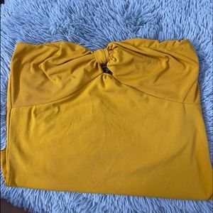 Mustard Yellow Bodysuit